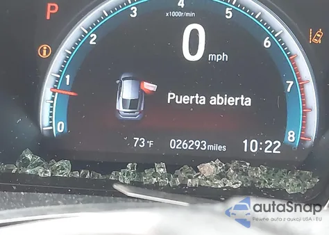 2019 Honda Civic Ex from USA, damaged, VIN SHHFK7H68KU418346